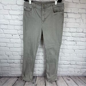 Vineyard Vines Jeans Women’s 32 (34x29) Gray High Rise Skinny‎ Stretch